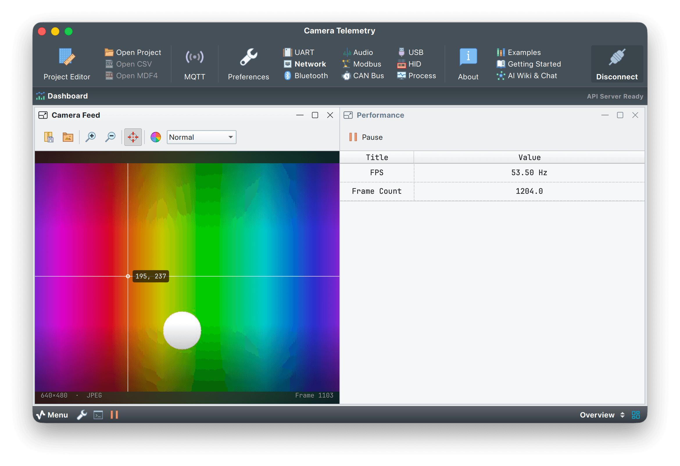Camera Telemetry ImageView